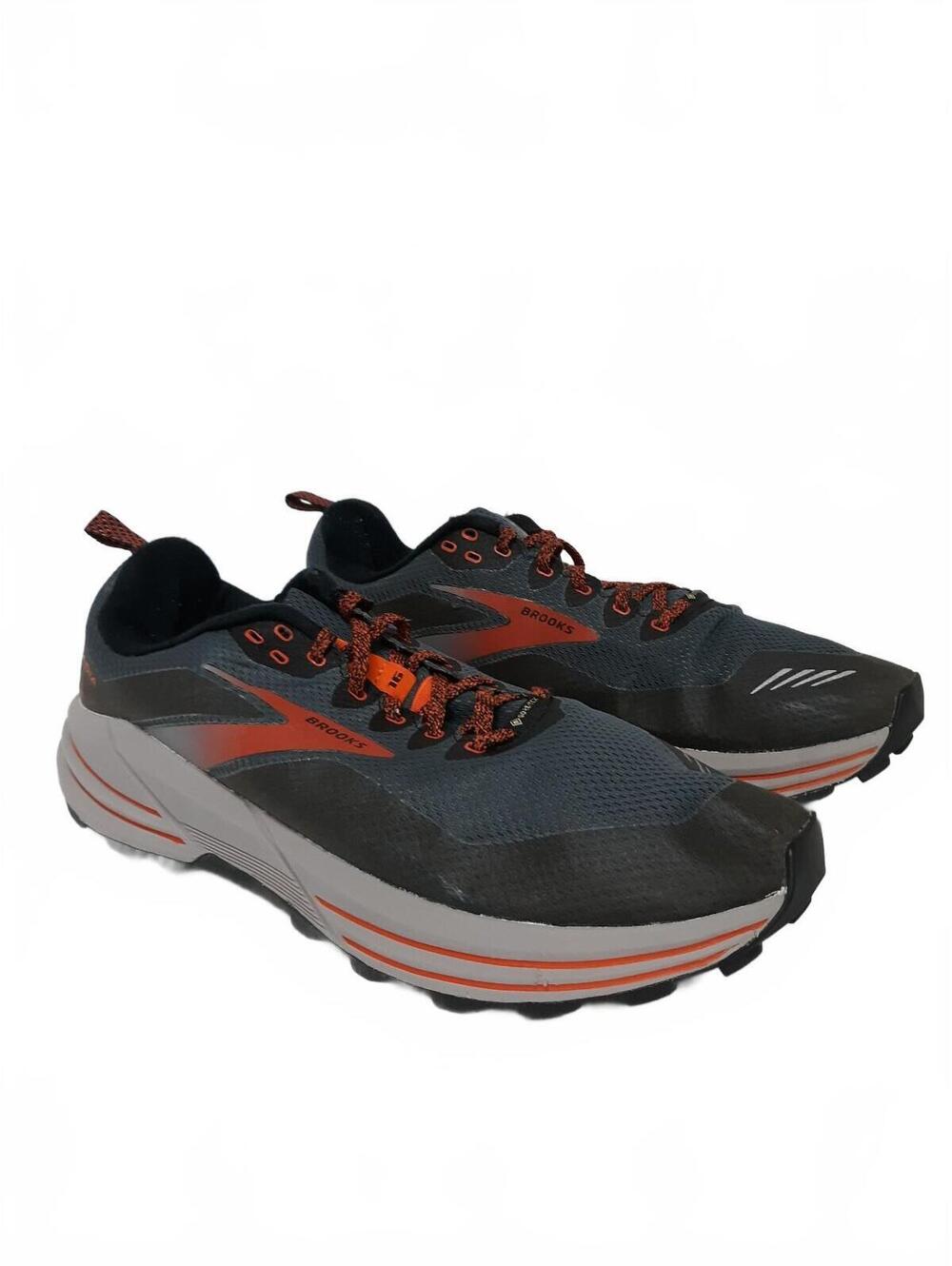 Brooks Cascadia 16 GTX Grey 1103771D060 Mens Size 12D